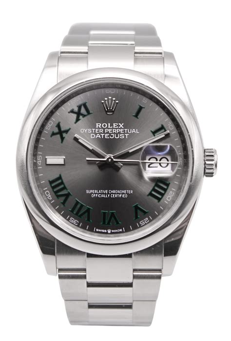 rolex datejust 36mm wimbledon.